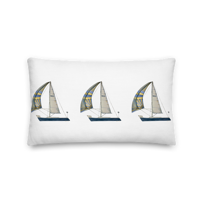 Throw Pillow - Sailboat