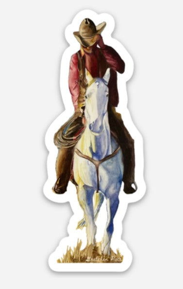 Vinyl sticker - Cowboy