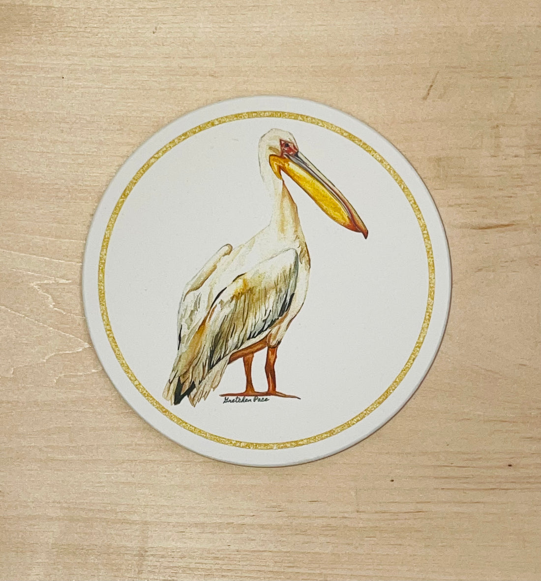 Stone Coaster - Pelican